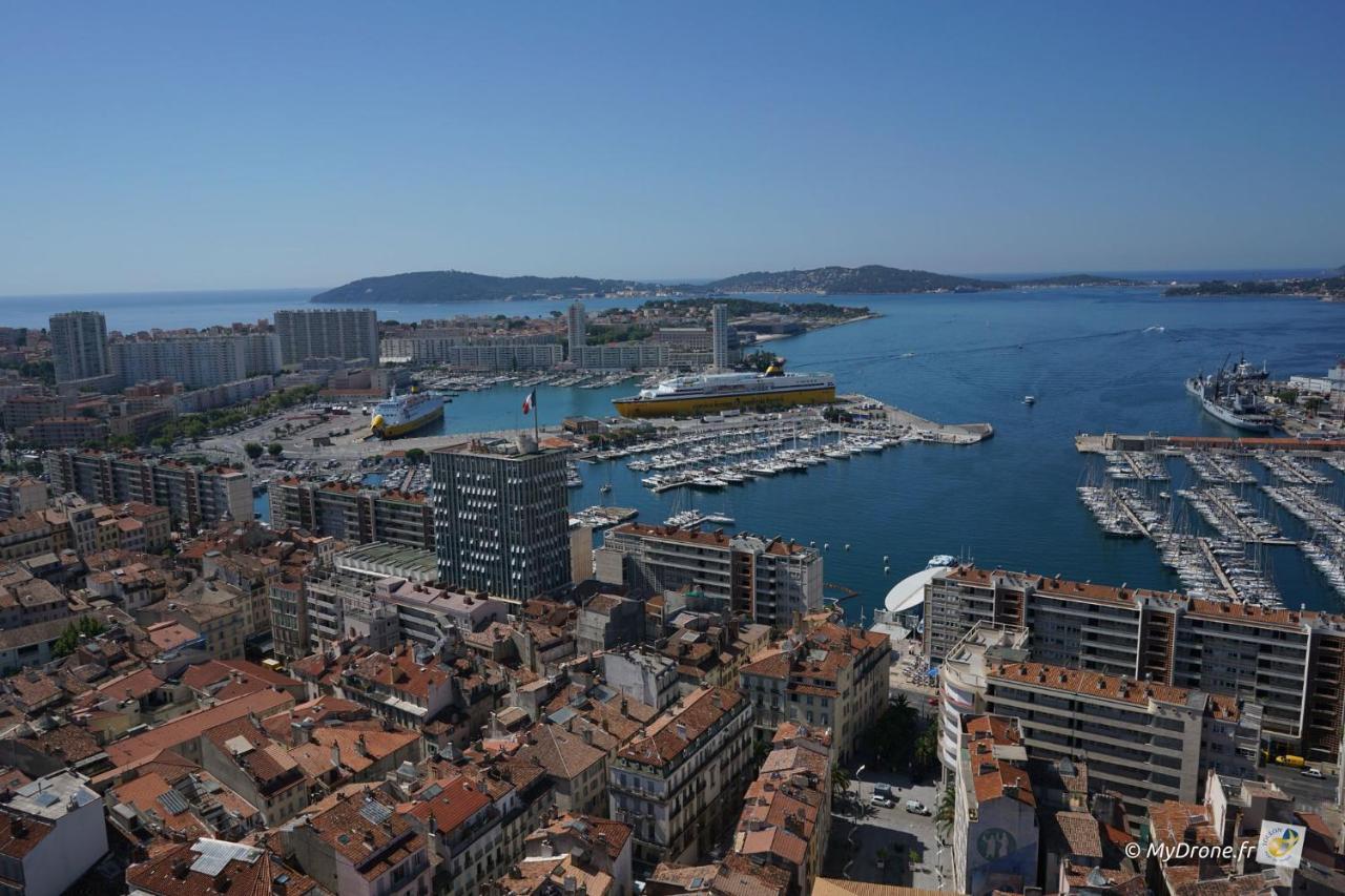 Appartement Cosy Jacuzzy Luxe Gare de Toulon Buitenkant foto